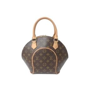 LOUIS VUITTON Ellipse Handbag Monogram Canvas Brown
